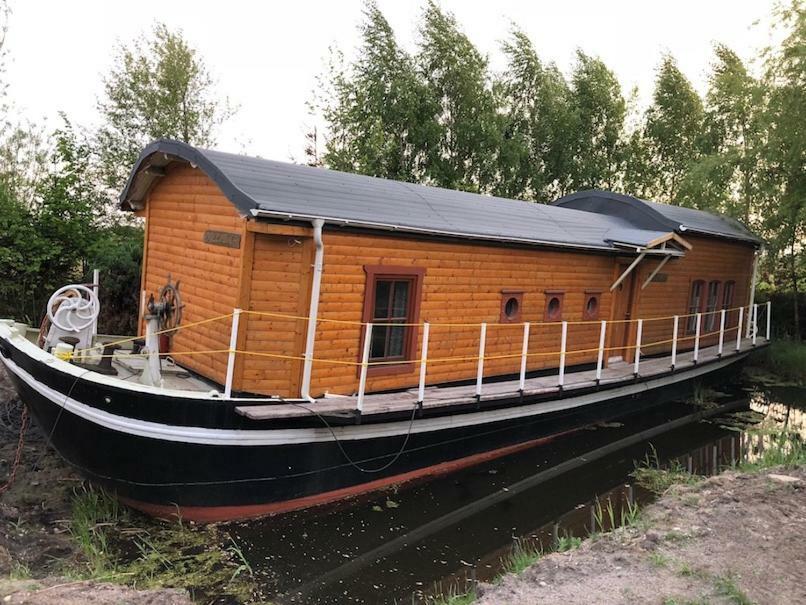Dutch Hausboat "Molendiep" Built 1909 Mosty Exterior foto
