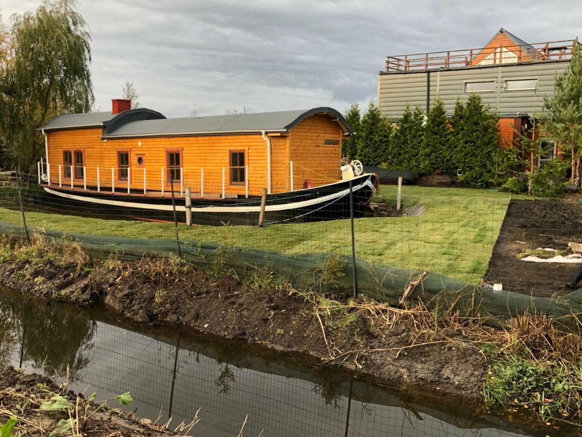 Dutch Hausboat "Molendiep" Built 1909 Mosty Exterior foto